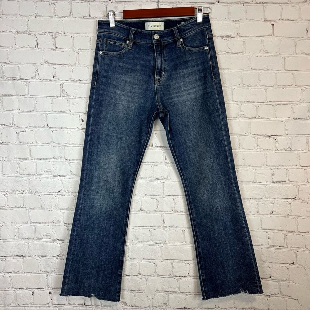 Stonefield Royce High Rise Cropped Demi Boot women’s size 27 X 27